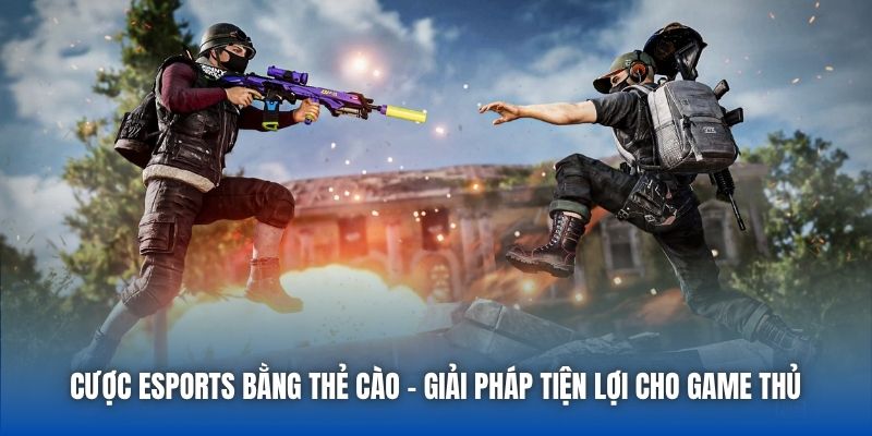 Cược ESports Bằng Thẻ Cào | Giải Pháp Tiện Lợi Cho Game Thủ